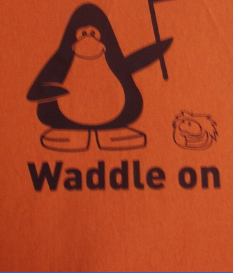 Waddle on