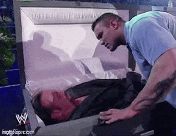 The Undertaker interrupts his funeral: Funeral in the family?
