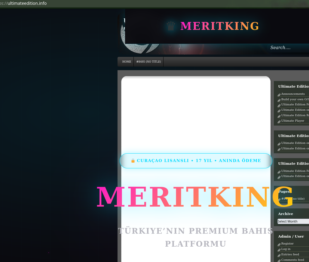 Ultimate Edition site