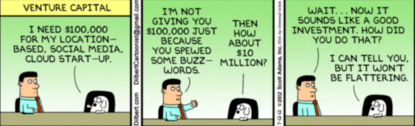 Dilbert and venture capital