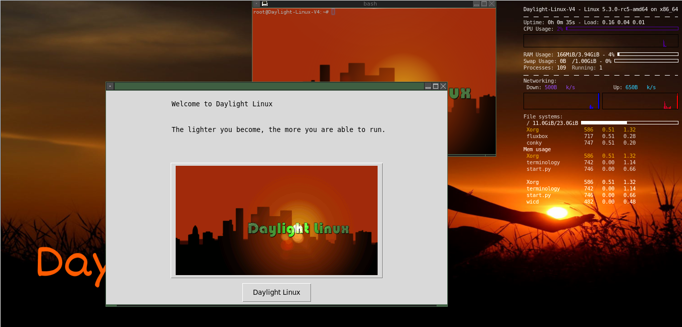 Daylight Linux V4