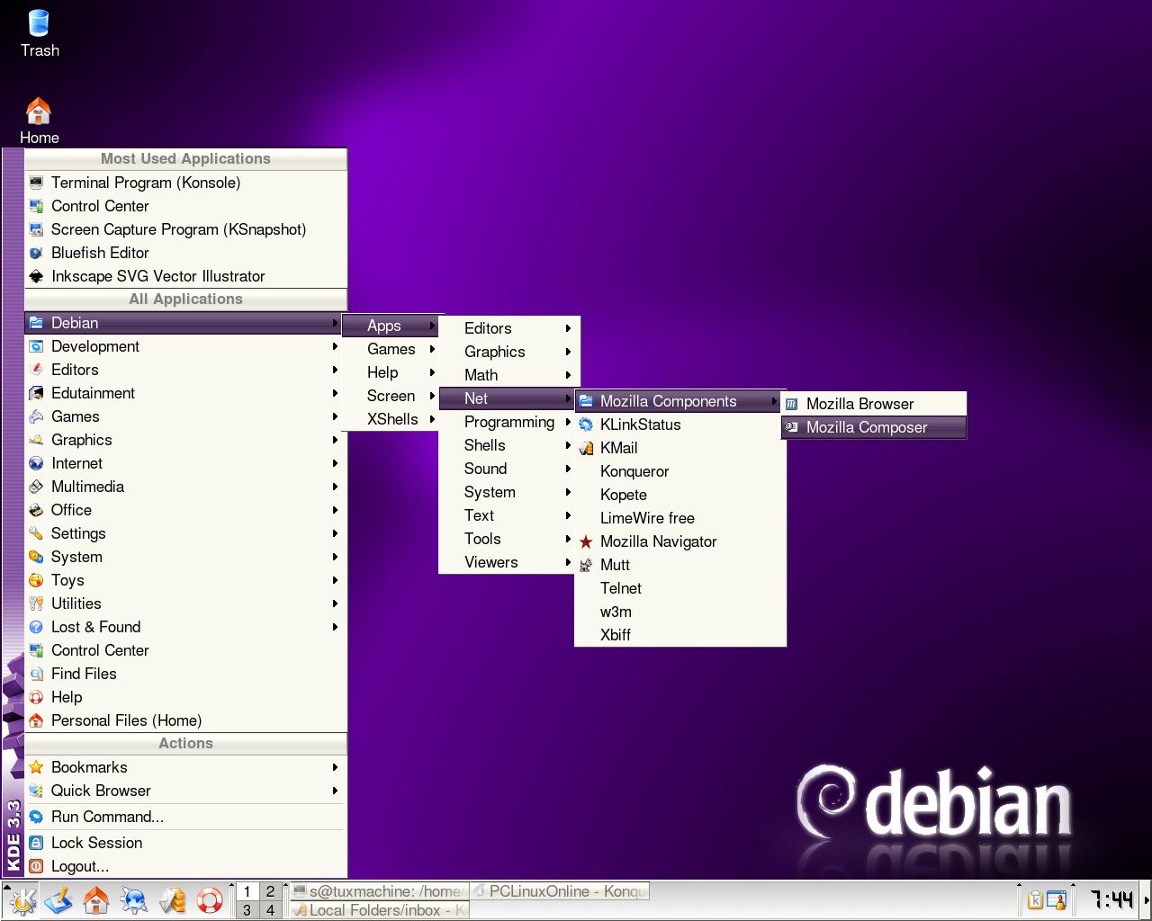 debmenu
