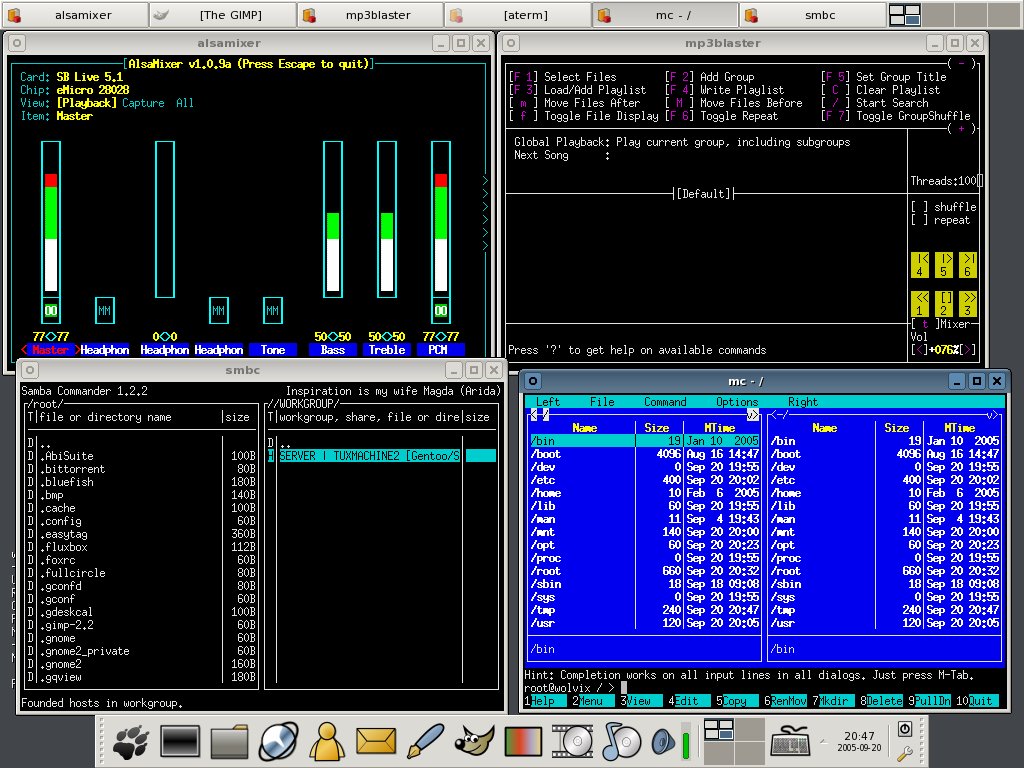 console