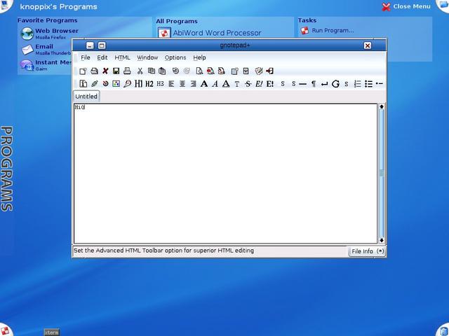 gnotepad