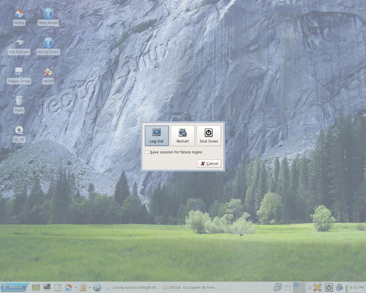 logout