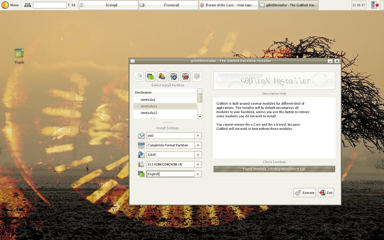 installer