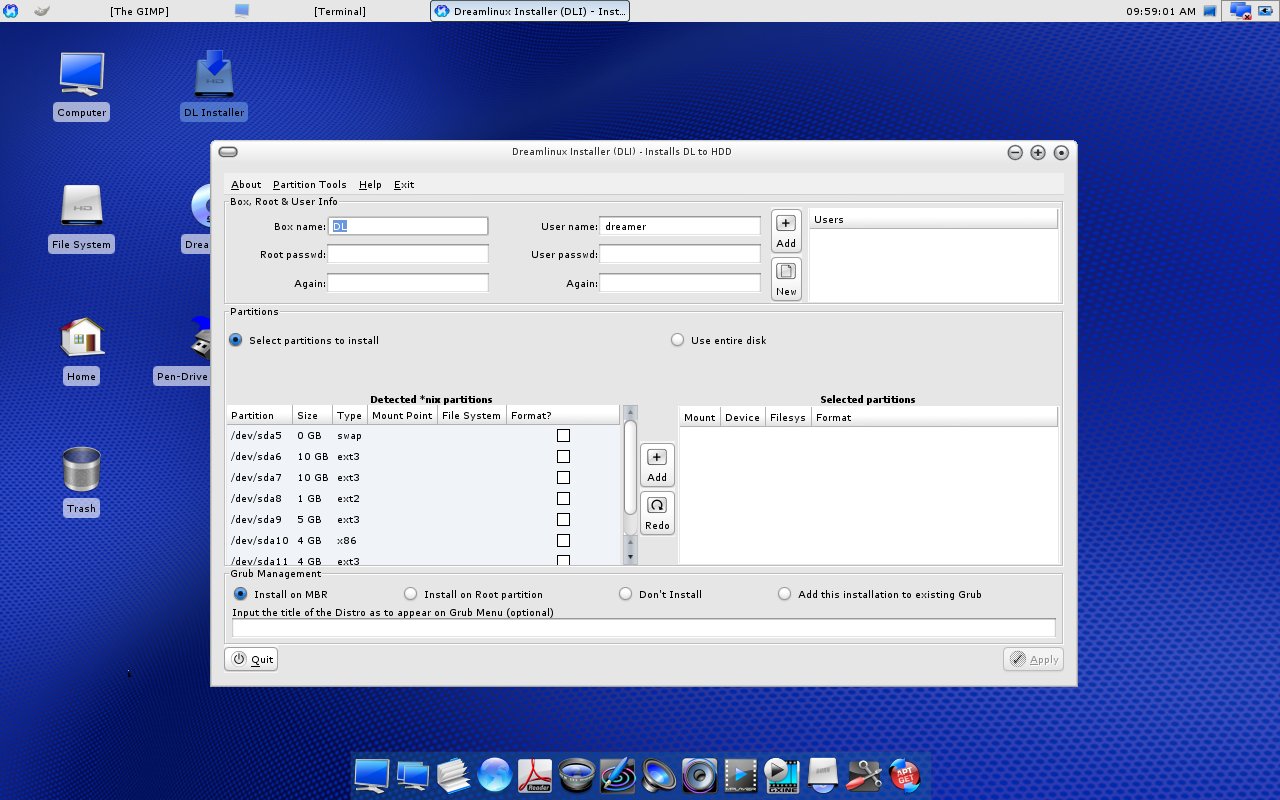 installer