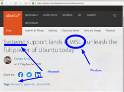 Official Ubuntu Blog Has Just Promoted Microsoft Windows+Systemd