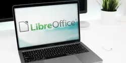 LibreOffice on laptop