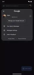 Google Messages application