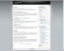 Screenshot Drupal