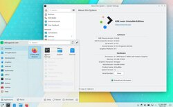 KDE Plasma 5.27 dev edition (neon unstable)