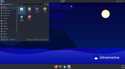 Ultramarine with KDE