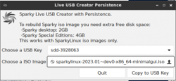 Sparky 2023.01 + Persistence