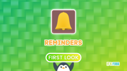 reminders first look