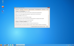 Kumander Linux 1.0 -- The welcome window