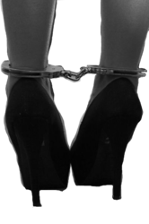 high heels handcuffs