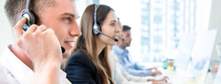 call center support people