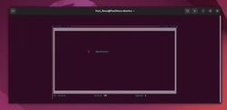 Playing snake game on Ubuntu