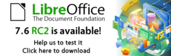 LibreOffice 7.6 RC2 is available