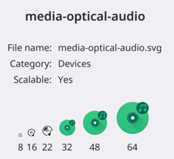 media optical audio