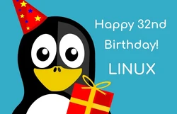 Linux's 32nd birthday