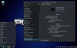 PCLinuxOS 2023.07 with KDE Plasma 5.27 desktop