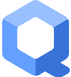 The logo of Qubes OS