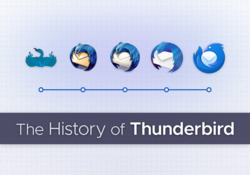 Thunderbird different logos