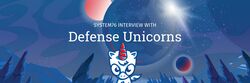 Defense Unicorns mascot