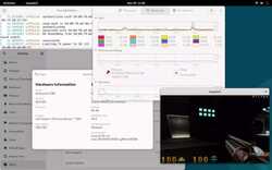 Quake3 on Debian 12 running on the Qualcomm CRD (Compute Reference Design) with Snapdragon X Elite SoC