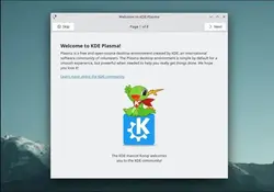 KDE Plasma Welcome App
