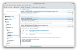 Screenshot of KMail from kde.org