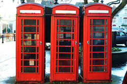 Old British Phone Booths