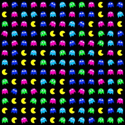 Pacman arcade game background