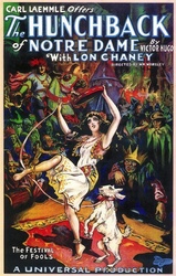 Victor Hugo Work on Film: Vintage Classic Movie Poster