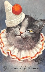 Cat Clown Arthur Thiele