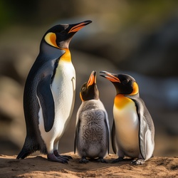Penguin Family background