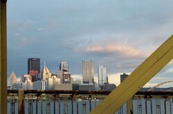 View of Pittsburgh From The West End Bridge