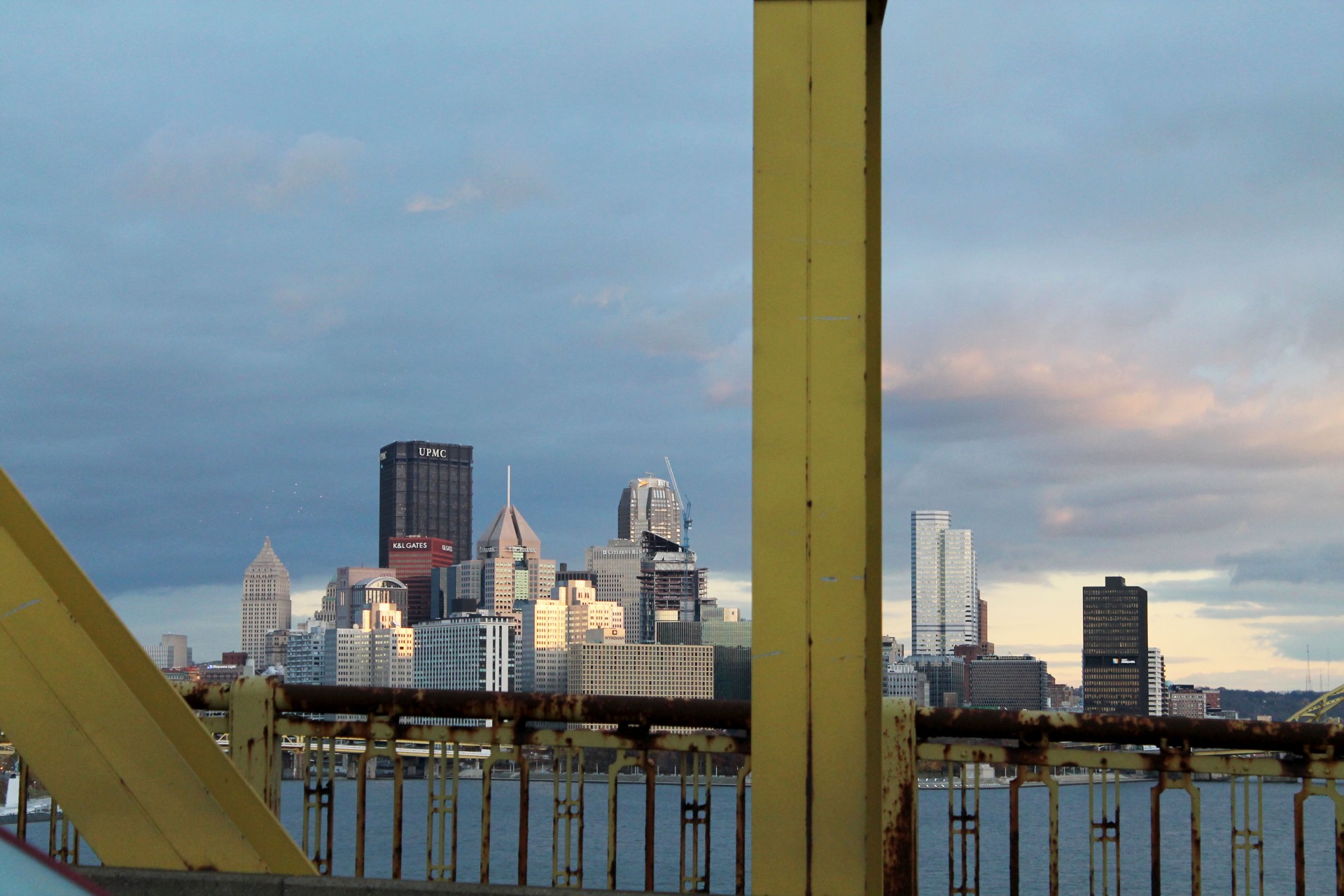 Pittsburgh From West End Bridge