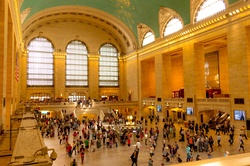 Busy Grand Central Terminal in New York