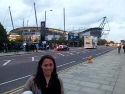 Rianne at Manchester City Stadium