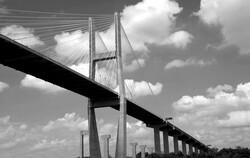 Bridge span at Savannah Georgia