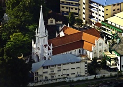 Catholic Church, a well-lnown church in Kuala Lumpur, Malaysia
