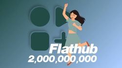 Flathub 2 billion