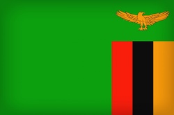 Flag of Zambia background