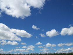 Blue skies of Montocello 