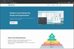 A new Manjaro Linux website