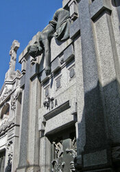 Cemetary sculpture in Buenas Aires, Argentina