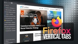Firefox vertical tabs and sidebar